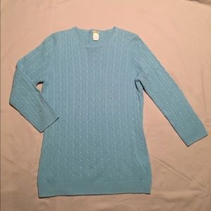 UPDATED - J. Crew 100% Cashmere Cable Sweater